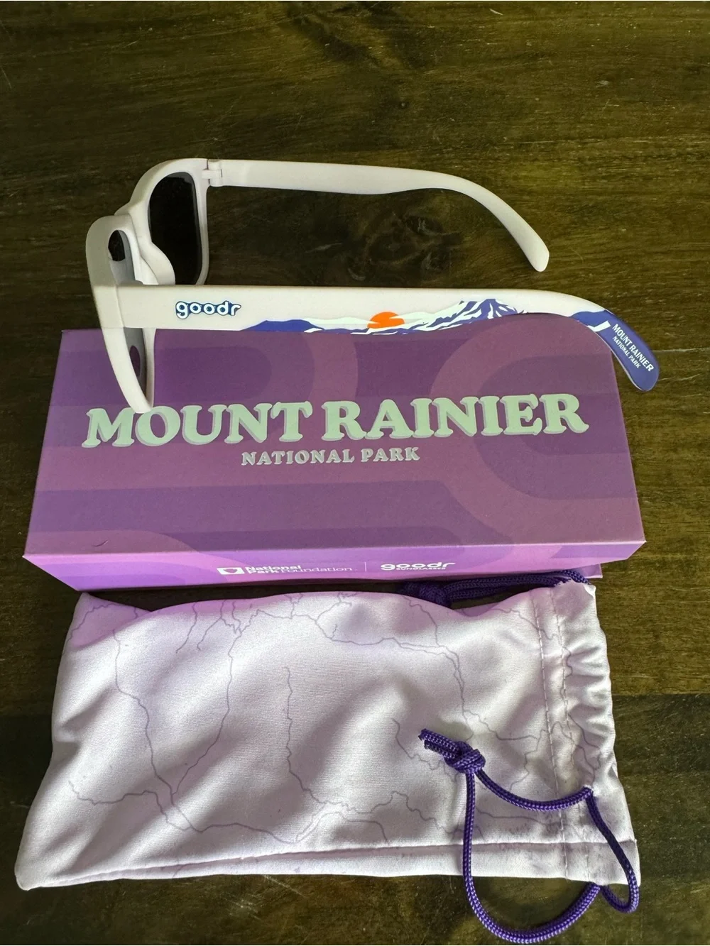 Mount Rainier Kids' Purple Sunglasses